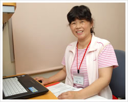 訪問介護の様子